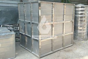 Bể nước mái - Bể vuông inox đặt nổi