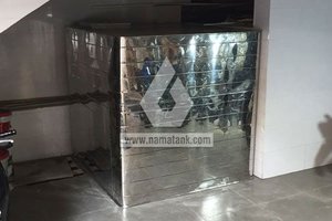 Bể nước mái - Bể vuông inox đặt nổi