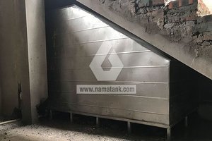 Bể nước mái - Bể vuông inox đặt nổi