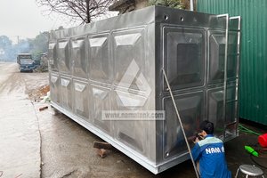 Bồn bảo ôn lắp ghép inox Nam Á