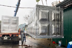 Bồn bảo ôn lắp ghép inox Nam Á
