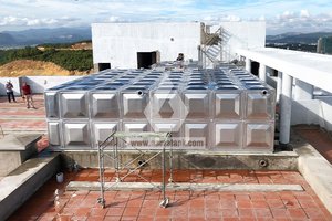 Bồn bảo ôn lắp ghép inox Nam Á