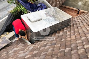 Bể nước mái - Bể vuông inox đặt nổi