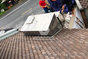 Bể nước mái - Bể vuông inox đặt nổi