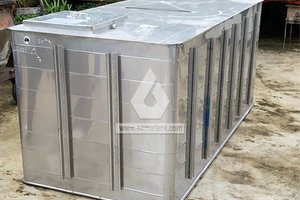 Bể nước inox sản xuất theo yêu cầu