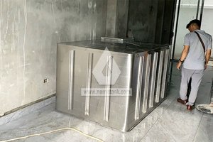 Bể nước inox sản xuất theo yêu cầu