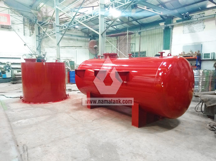 bồn chứa hóa chất của Nam Á Tank