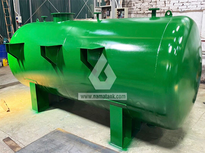 bồn chứa hóa chất đã hoàn thiện